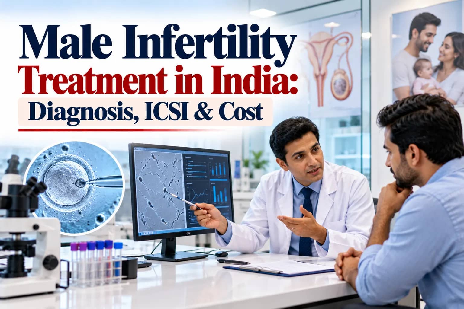 Male Infertility Treatment in India: Causes, Procedures, Costs, and Success Rates
