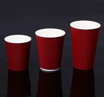 Custom single wall paper cups for simple service
