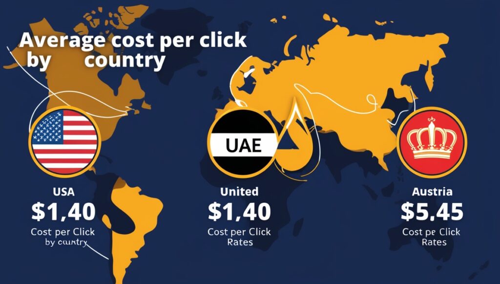 Average Cost Per Click by Country: A Global Comparison